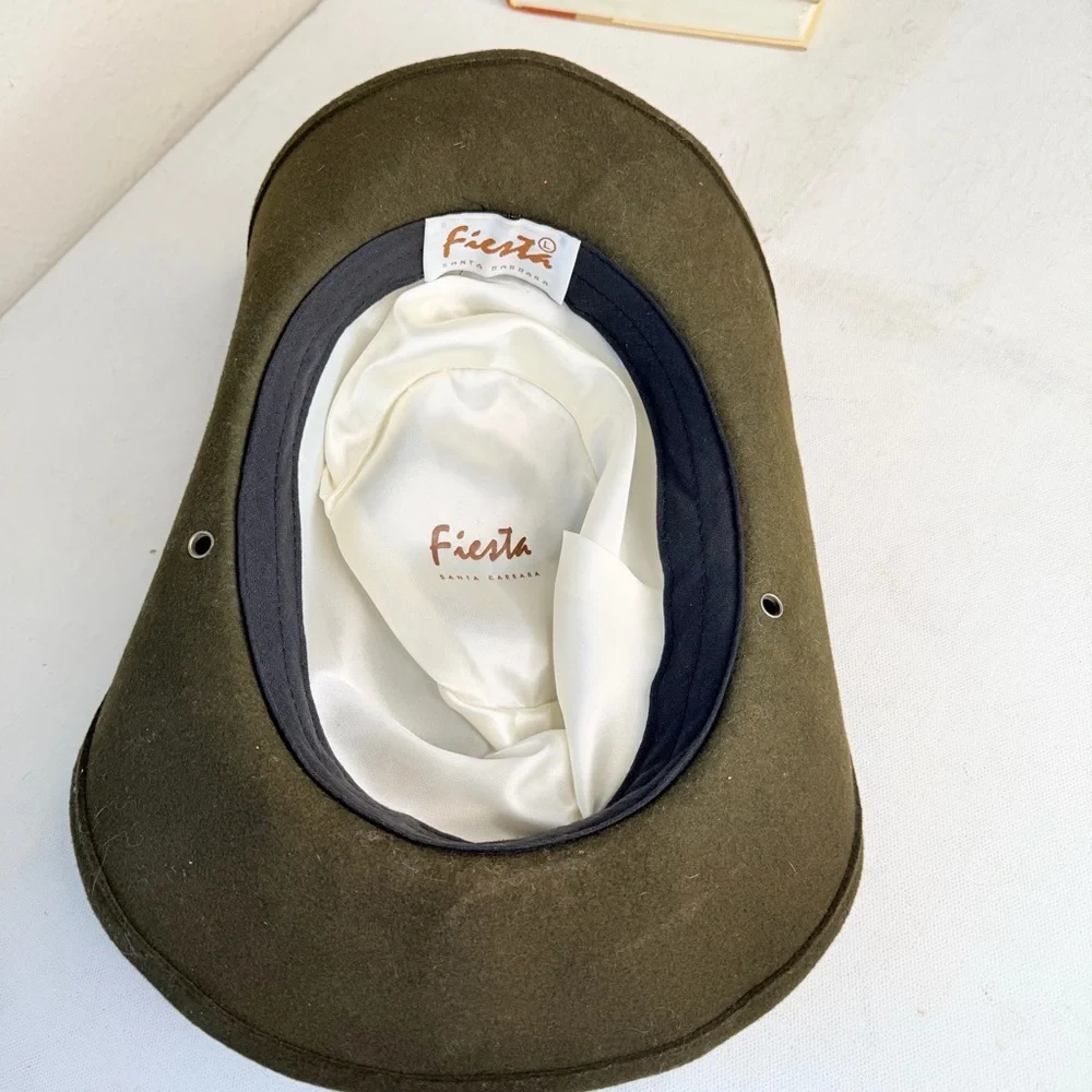 Fiesta Santa Barbara olive green hat